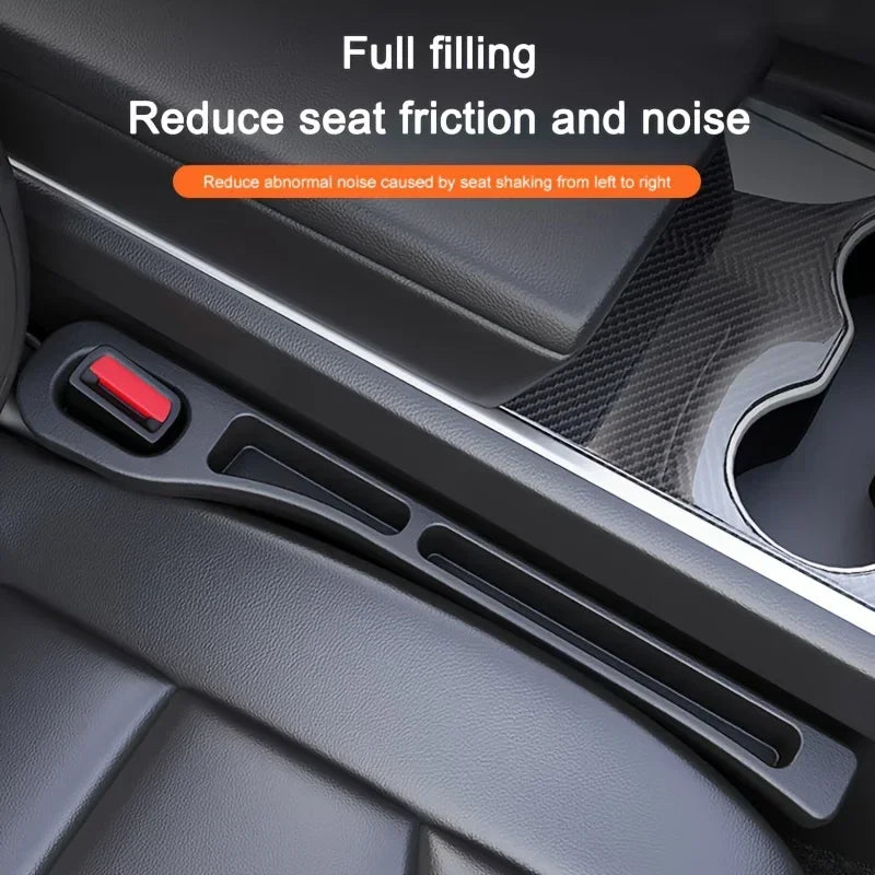 Car Seat Gap Filler – Universal Fit Leather Side Seam Plug (2pcs)