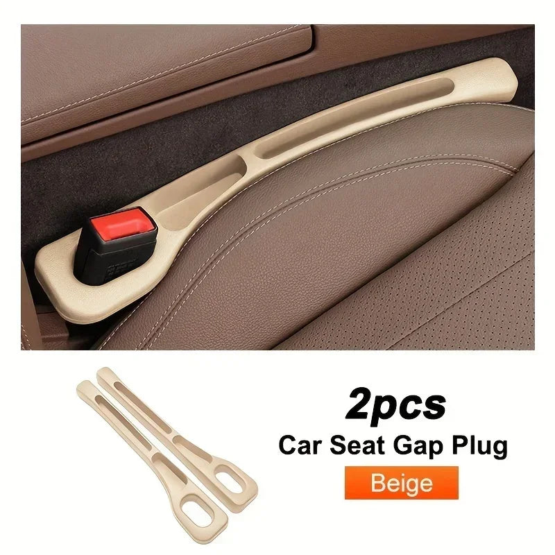 Car Seat Gap Filler – Universal Fit Leather Side Seam Plug (2pcs)