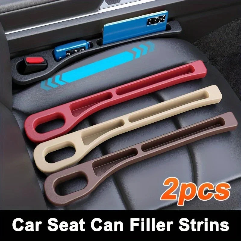 Car Seat Gap Filler – Universal Fit Leather Side Seam Plug (2pcs)