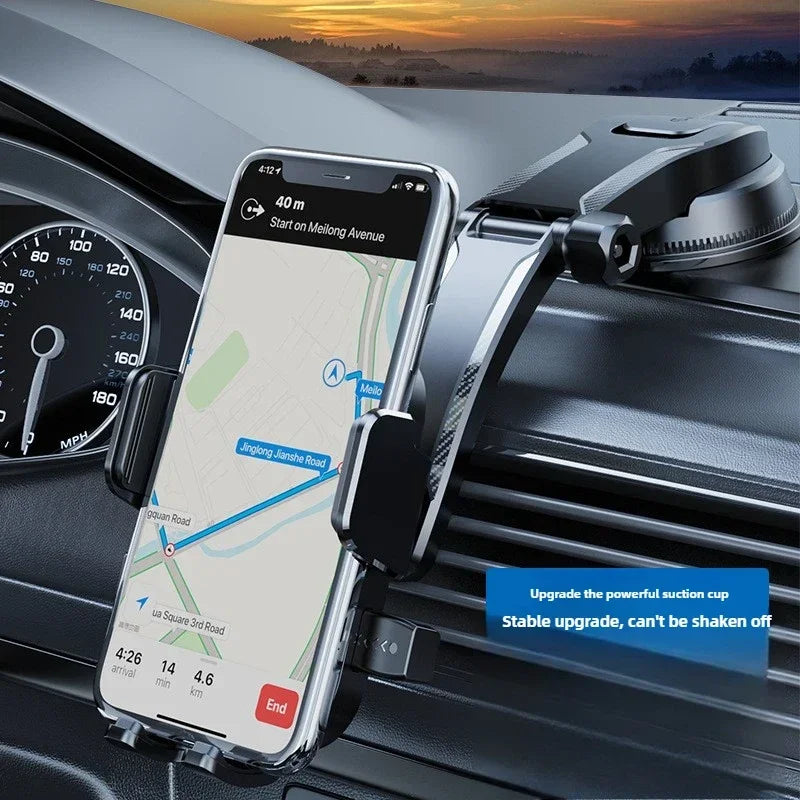 Car Phone Holder – Universal Suction Cup Dashboard Mount