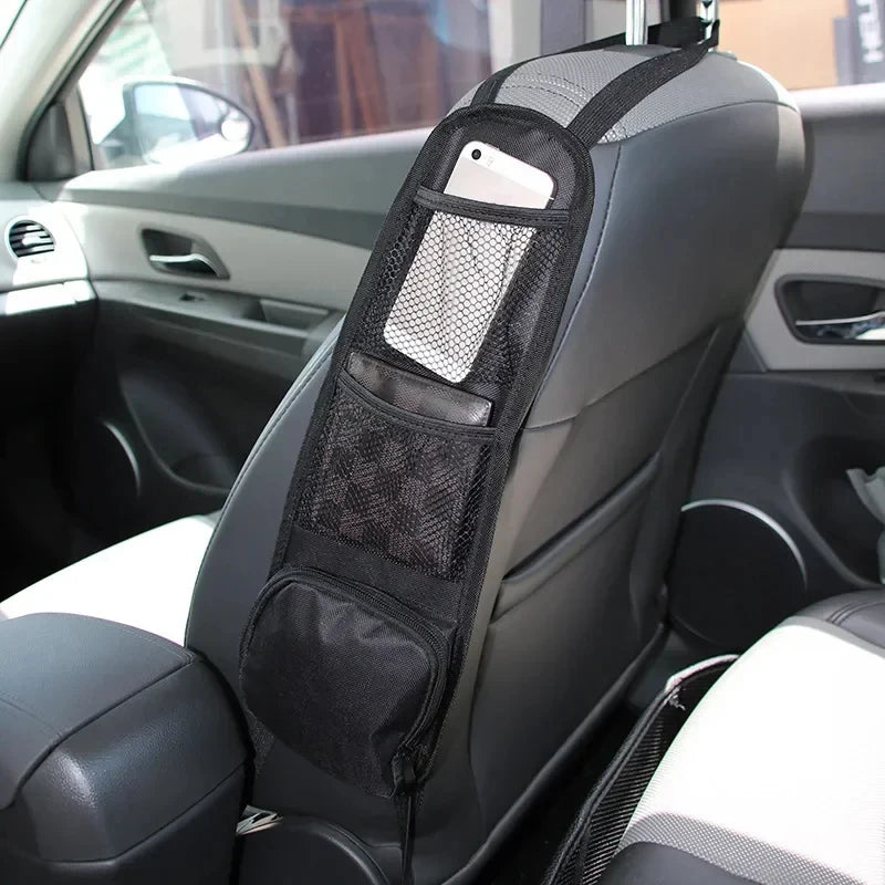 Car Seat Back Organizer – Multifunctional Storage Bag with Tablet Holder