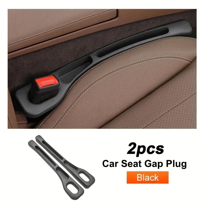 Car Seat Gap Filler – Universal Fit Leather Side Seam Plug (2pcs)